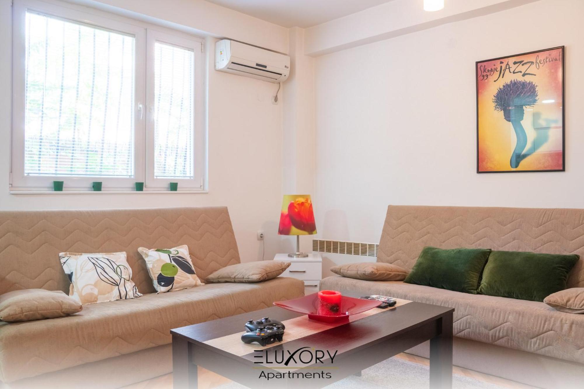 Skopje Eluxory Apartments Eksteriør billede
